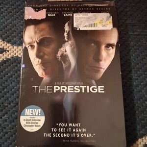 THE PRESTIGE on DVD Hugh Jackman